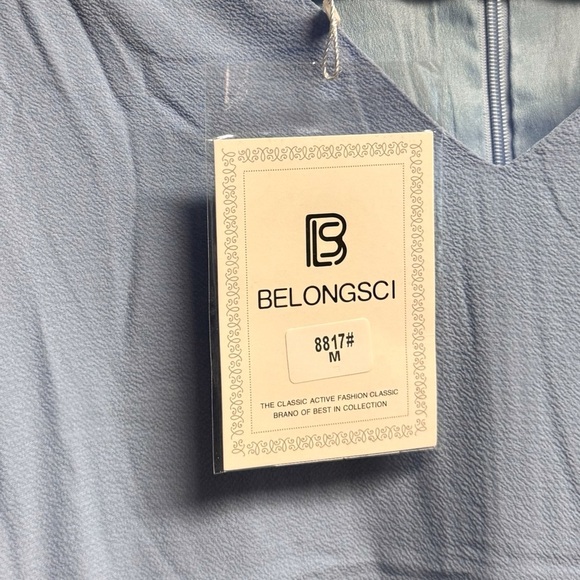 Twirl & Stun: The Perfect Summer Shift Dress! 🌟👗 NWT, Pale Blue, Size Medium - Picture 14 of 14